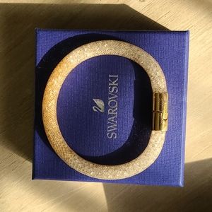 Swarovski Stardust Bracelet beige/tan